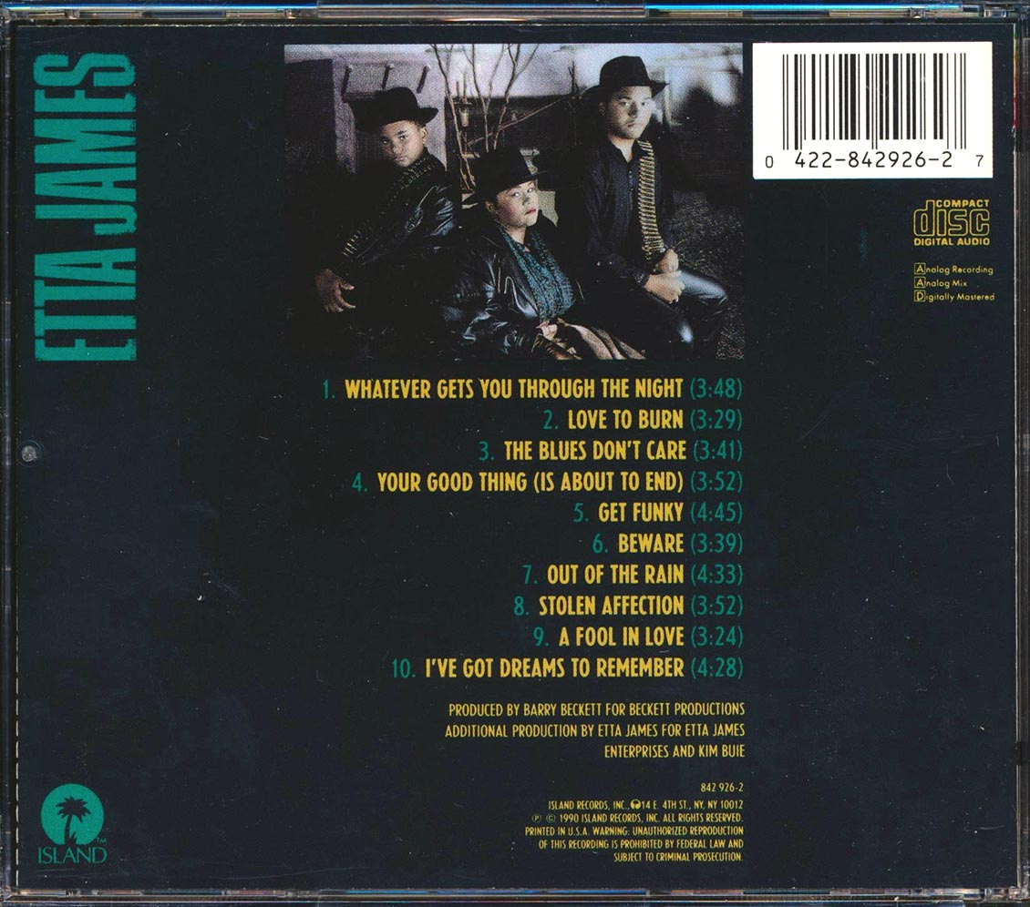 Etta James - Stickin' To My Guns