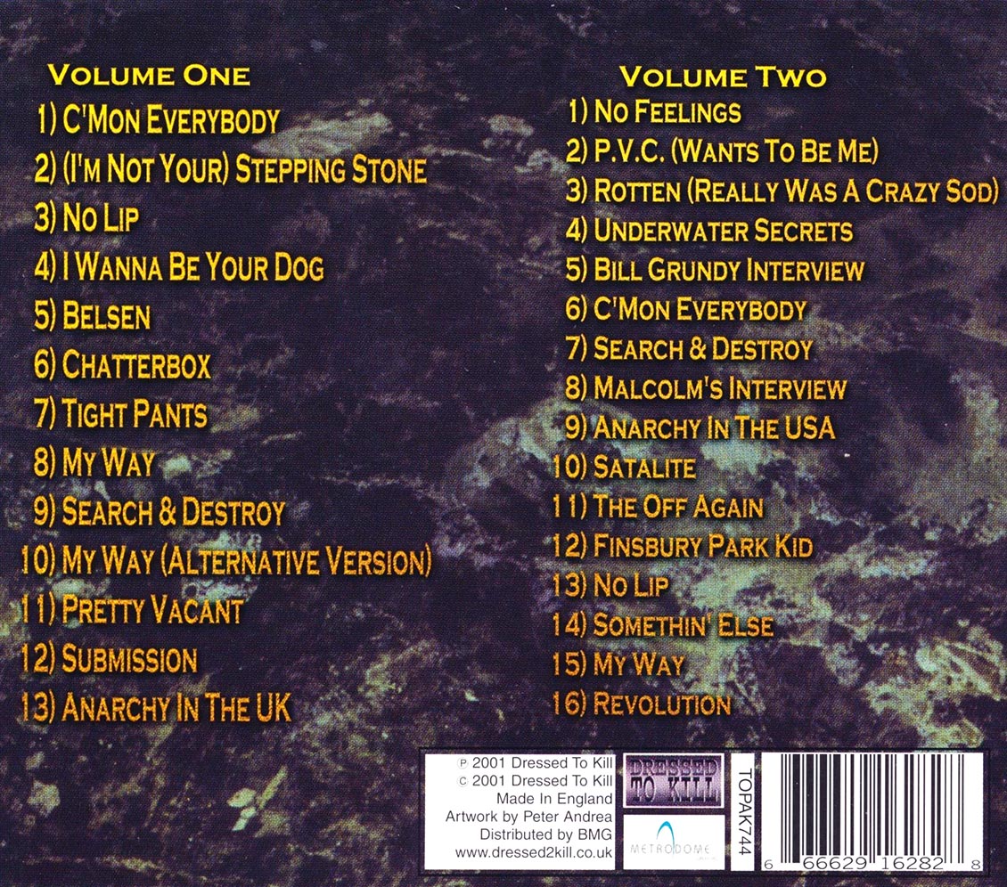 Sex Pistols - The Sex Pistols Collection (29 tracks) (2xCD)