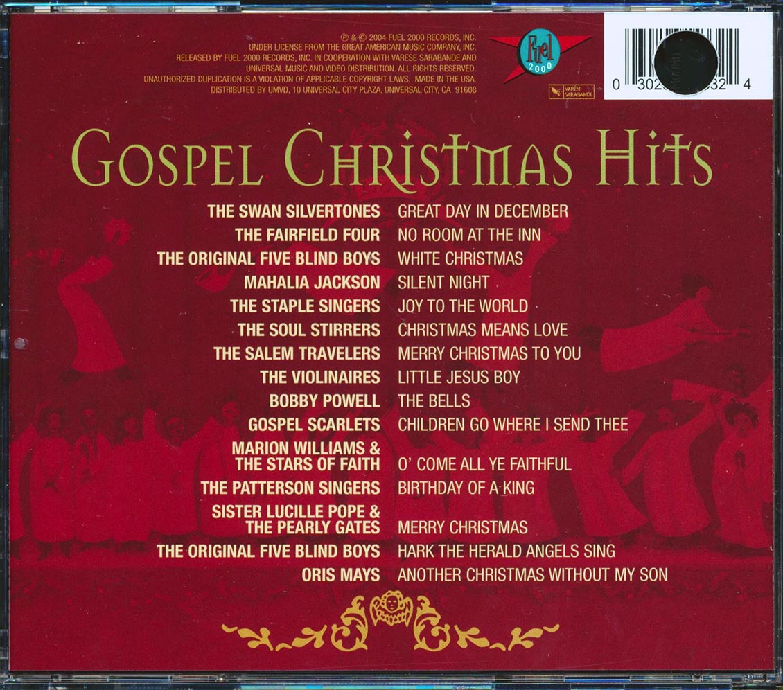 Mahalia Jackson, Soul Stirrers, The Original Five Blind Boys, The Staple Singers, Etc. - Gospel Christmas Hits (marked/ltd stock)