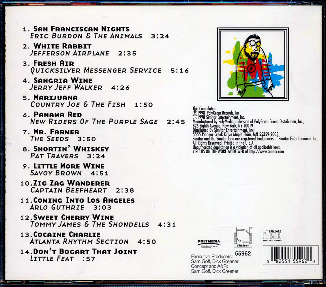 Jefferson Airplane, Quicksilver Messenger Service, The Seeds, Eric Burdon & The Animals, Etc. - Feel The Buzz: Hit Time
