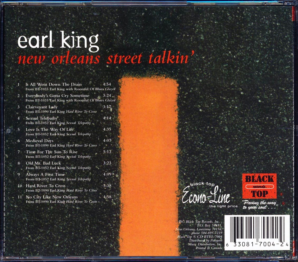 Earl King - New Orleans Street Talkin'
