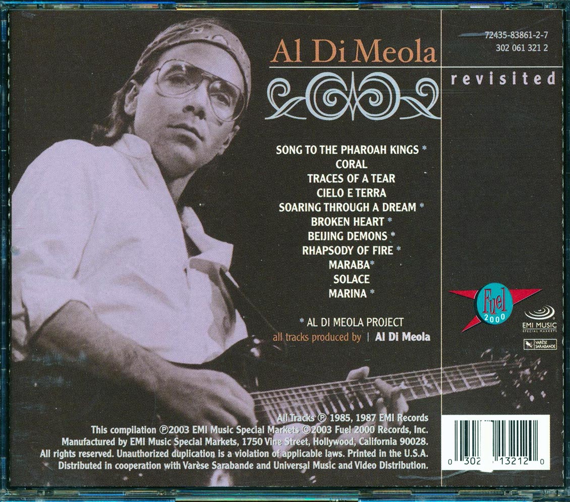 Al Di Meola - Revisited (marked/ltd stock)