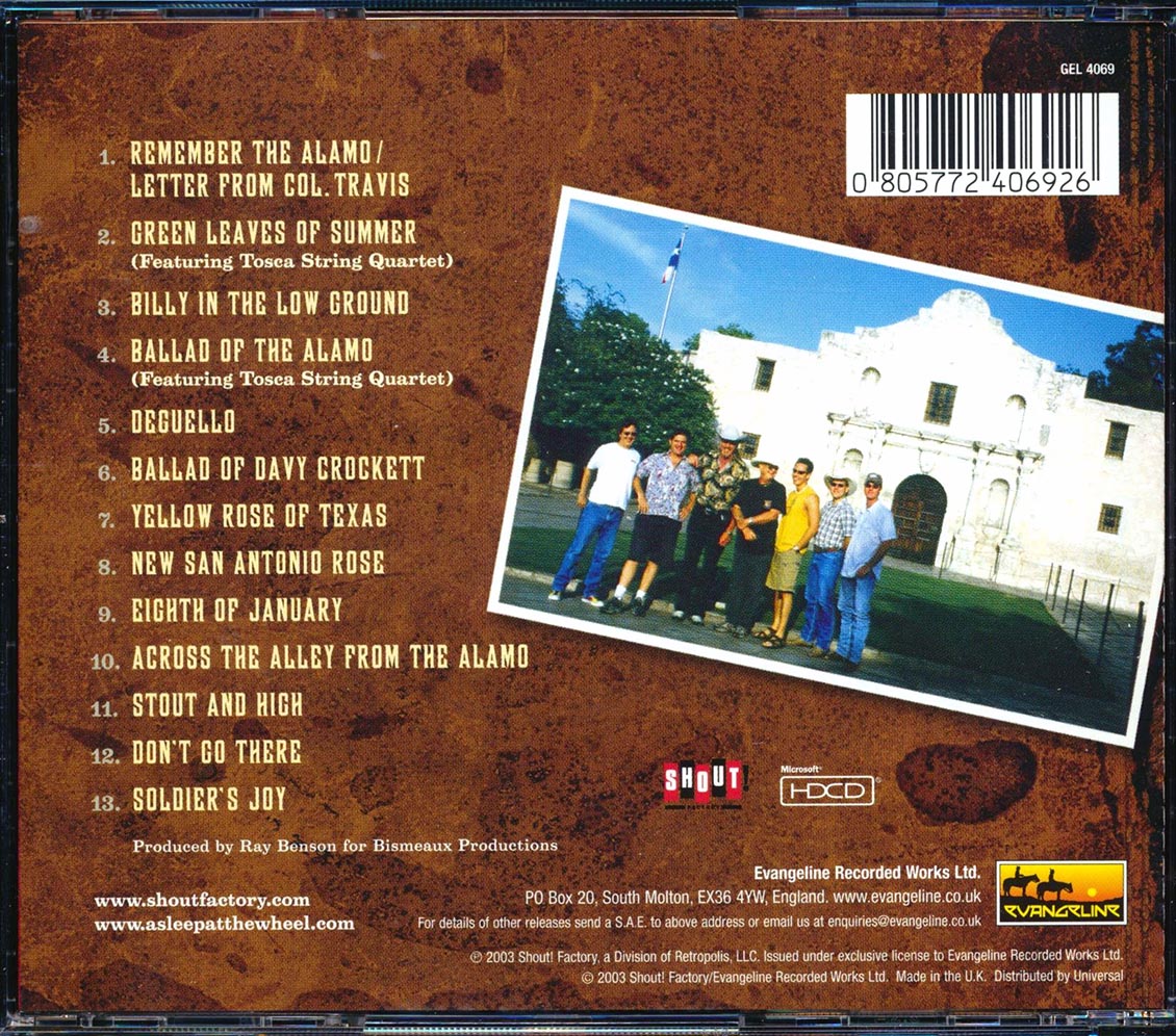 Asleep At The Wheel - Remembers The Alamo