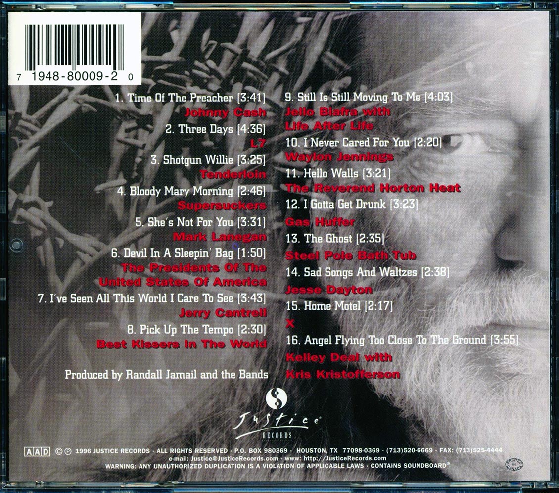 Johnny Cash, Waylon Jennings, Mark Lanegan, Etc. - Twisted Willie