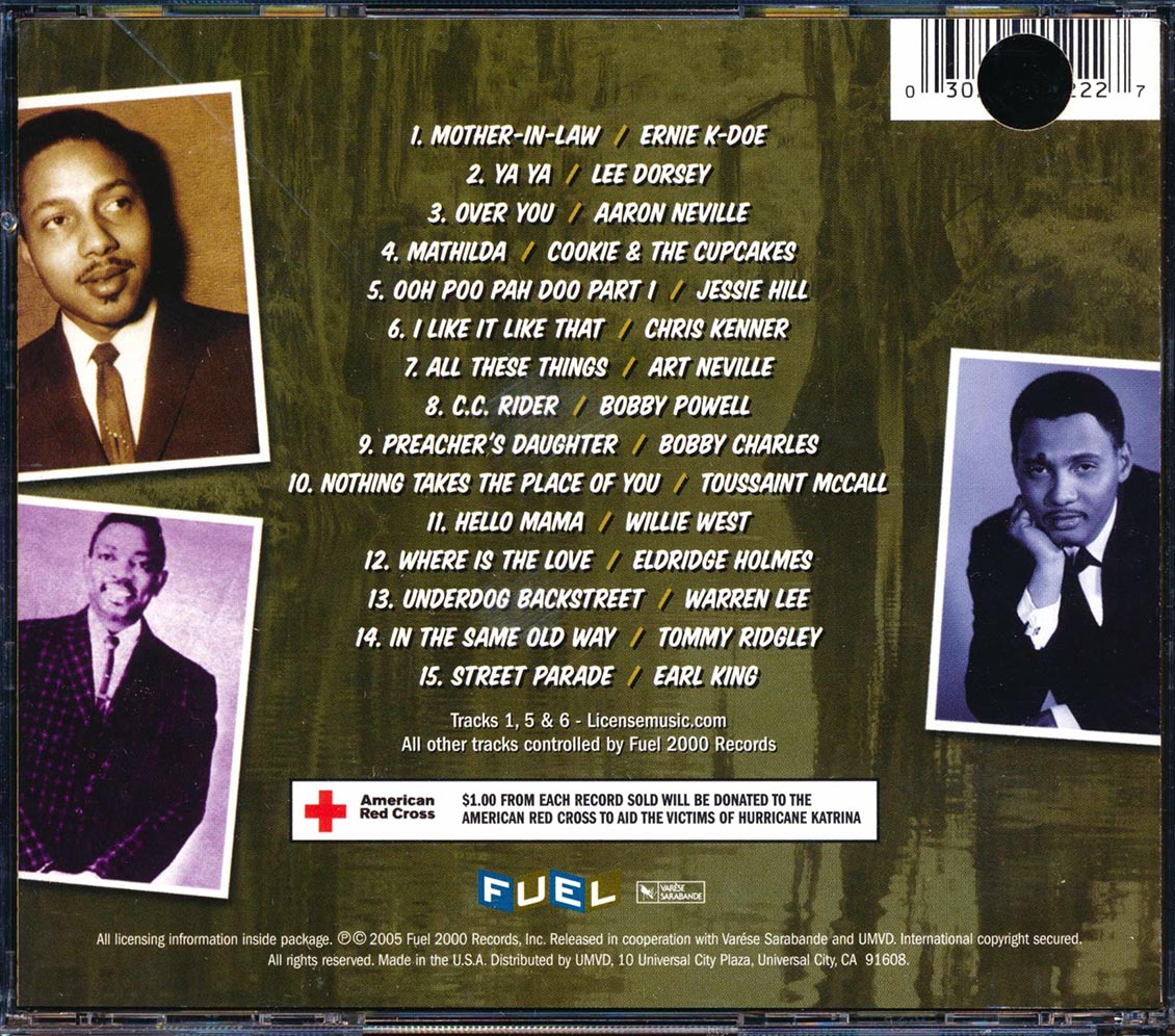 Earl King, Aaron Neville, Lee Dorsey, Art Neville, Toussaint McCall, Etc. - Essential Louisiana R&B (marked/ltd stock)