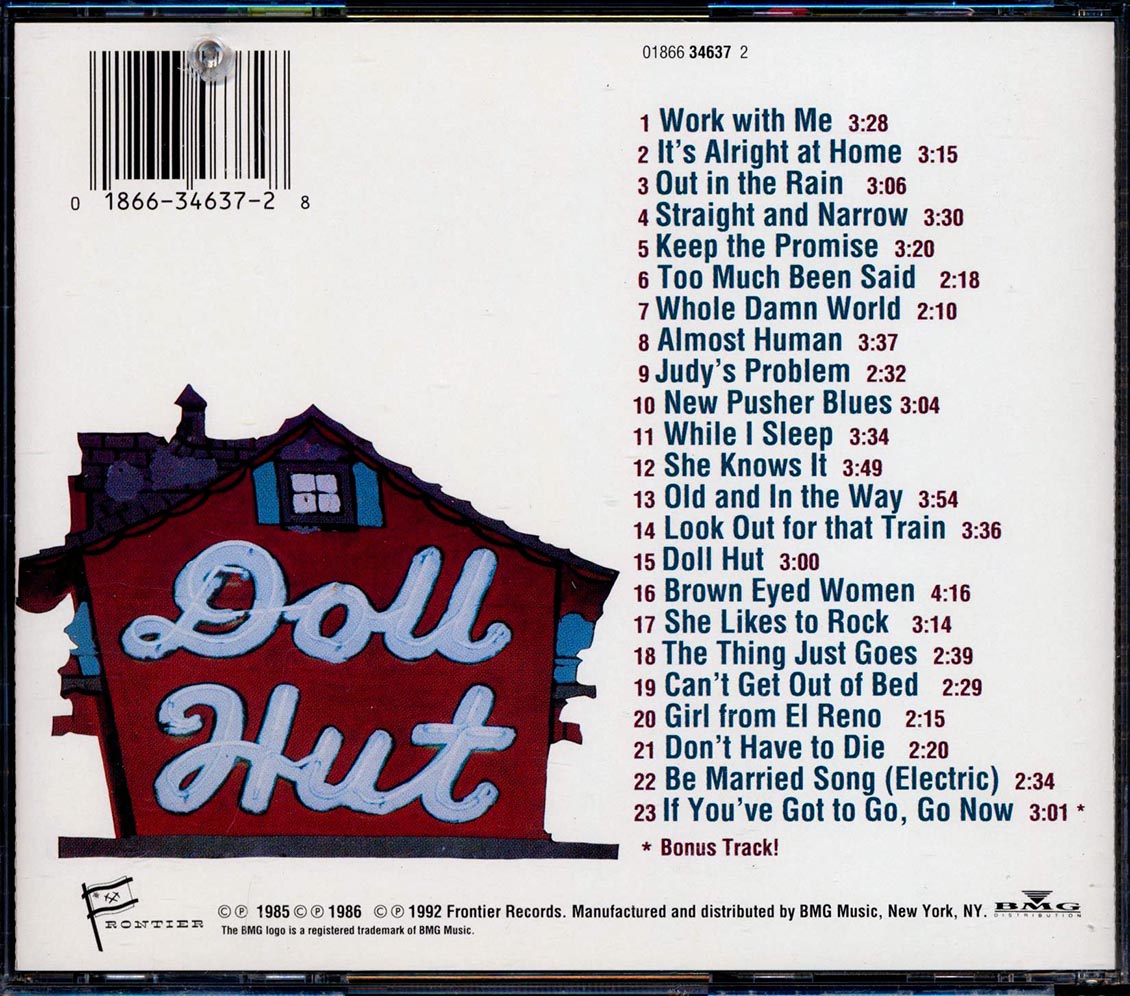 The Pontiac Brothers - Doll House (with Fiesta En La Biblioteca) (23 tracks) (marked/ltd stock)