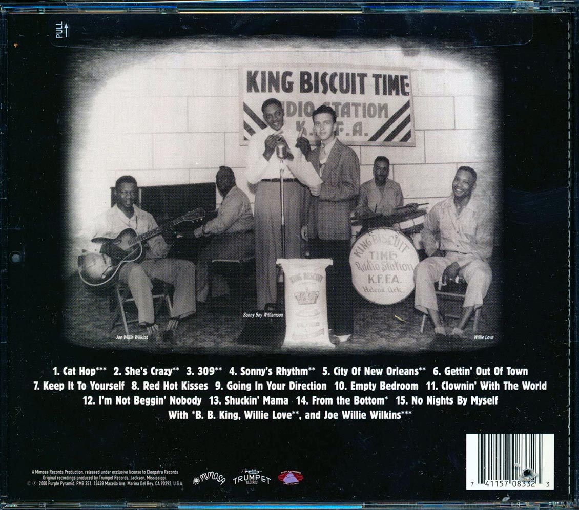 Sonny Boy Williamson - I Ain't Beggin Nobody (with BB King, Willie Love, Joe Willie Wilkins) (marked/ltd stock)