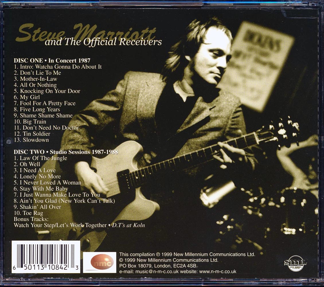 Steve Marriott - Steve Marriott & The Official Receivers (23 tracks) (2xCD)