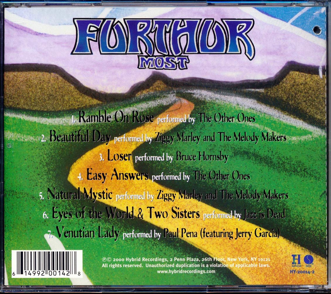 Jerry Garcia, Bruce Hornsby, Ziggy Marley, Etc. - Furthur Most (marked/ltd stock)