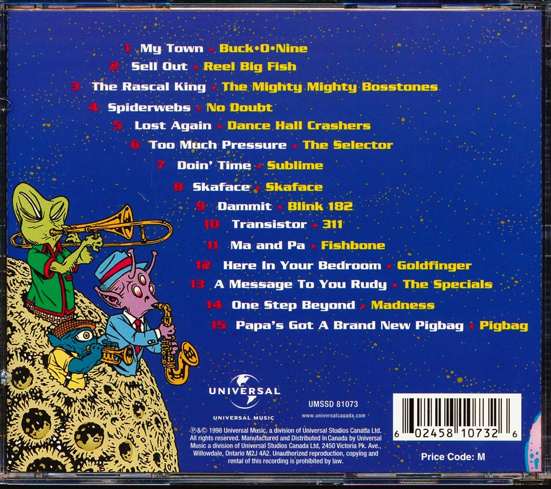 Blink 182, The Selecter, The Speicals, The Mighty Mighty Bosstones, Etc. - Ska Trax: The New Generation