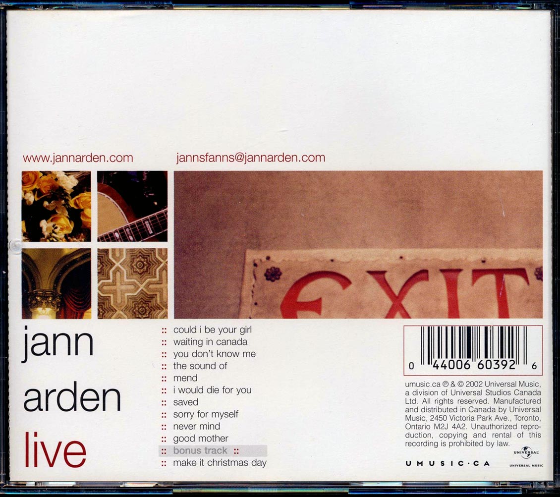 Jann Arden - Live With The Vancouver Symphony Orchestra