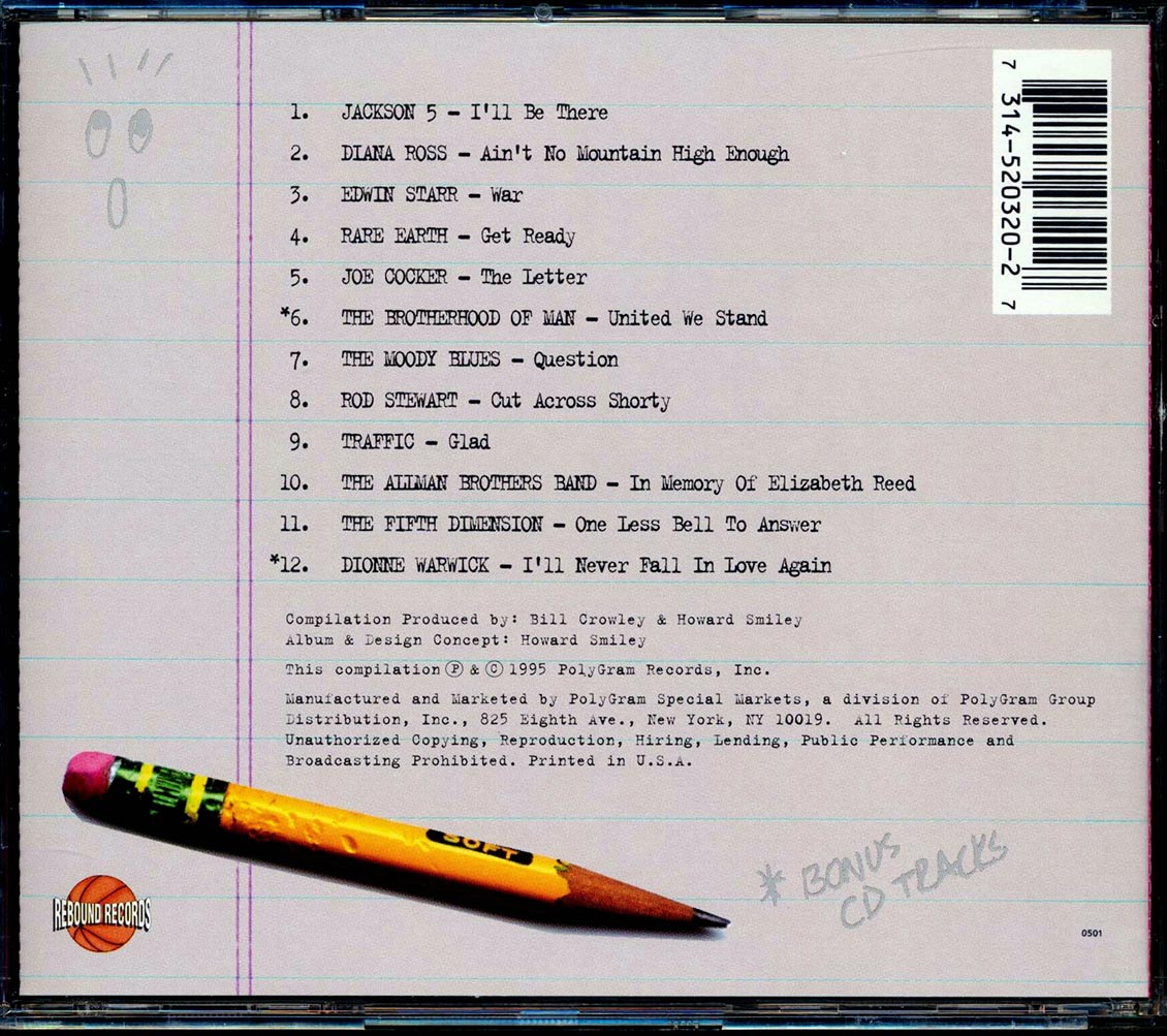 Rod Stewart, The Moody Blues, Jackson 5, Diana Ross, Etc. - Class Reunion 1970: Greatest Hits Of 1970