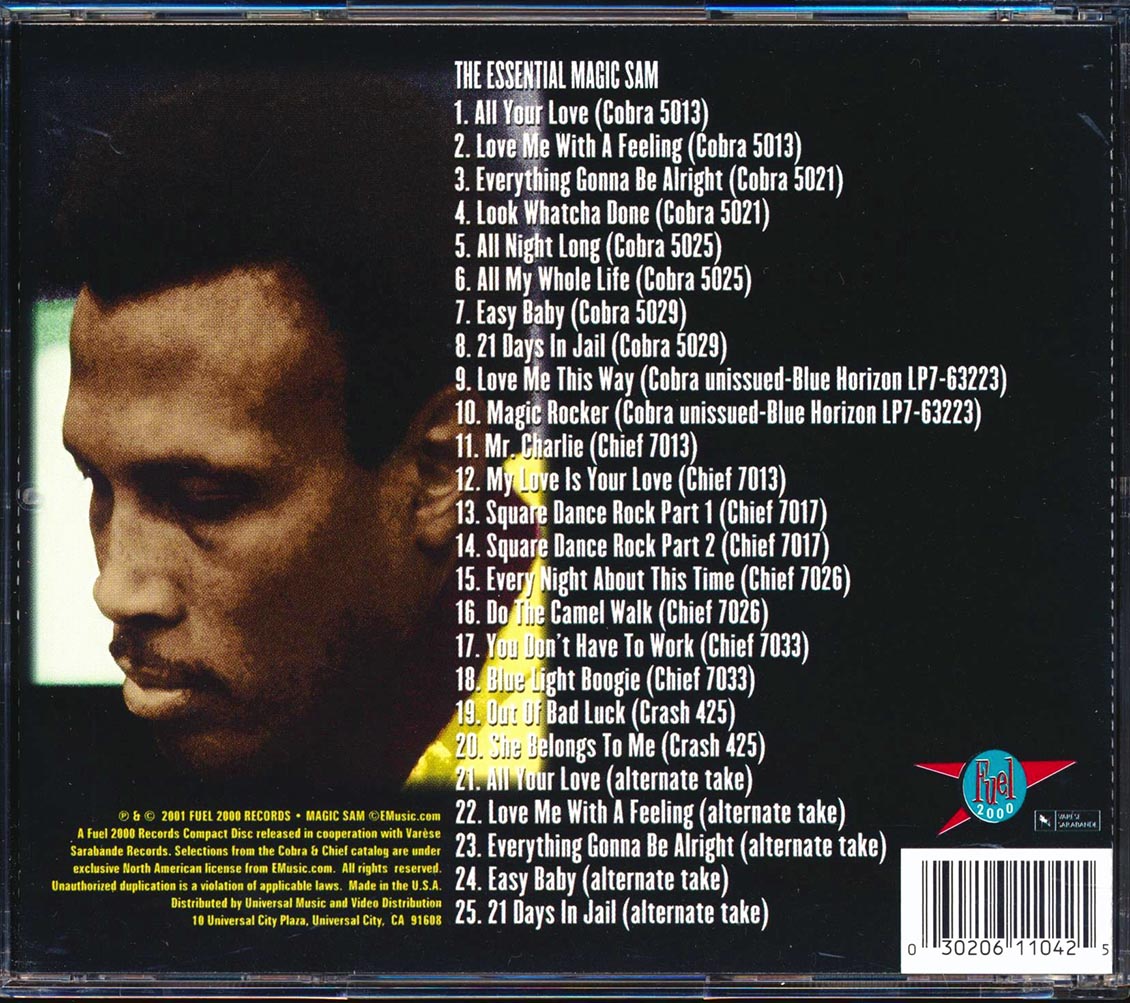 Magic Sam - The Essential Magic Sam: The Cobra And Chief Recordings 1957-1961