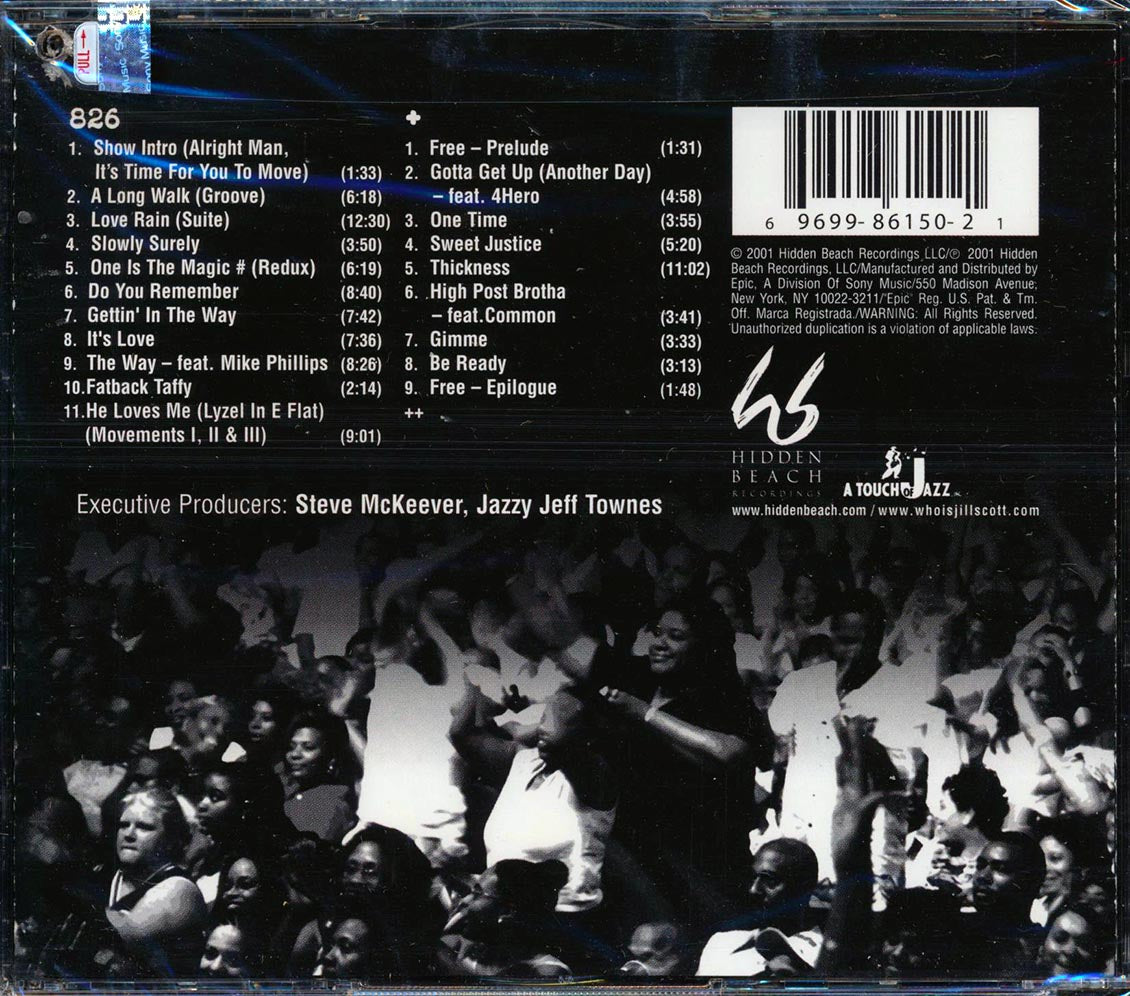 Jill Scott - Experience: Jill Scott 826+ (marked/ltd stock)