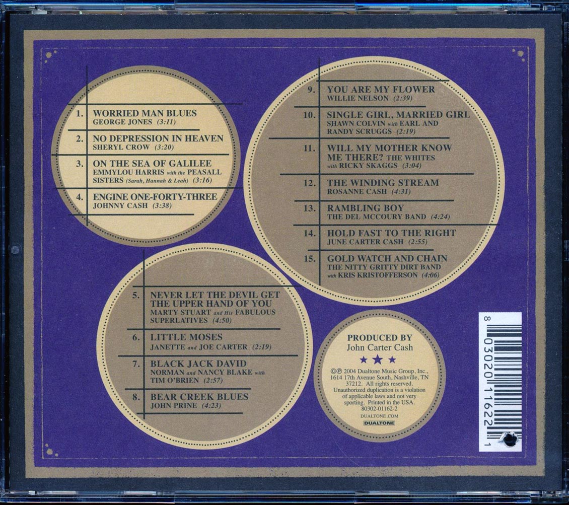 Johnny Cash, George Jones, Sheryl Crow, Willie Nelson, Etc. - The Unbroken Circle: The Musical Heritage Of The Carter Family (marked/ltd stock)