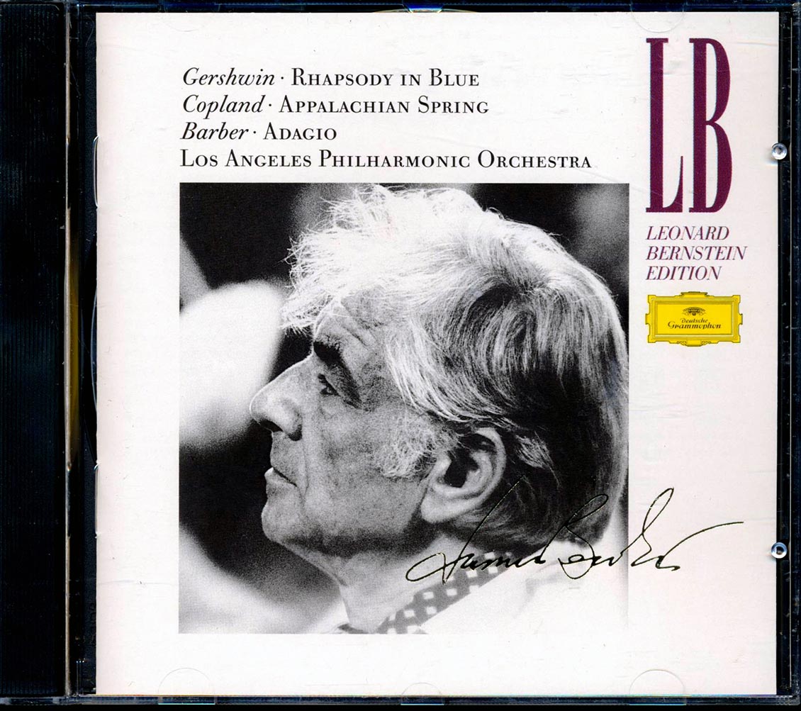Gershwin, Copland, Barber - Rhapsody In Blue + Appalachian Spring + Adagio: Los Angeles Philharmonic Orchestra (leonard Bernstein Edition)