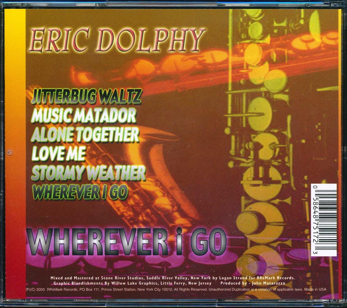 Eric Dolphy - Wherever I Go