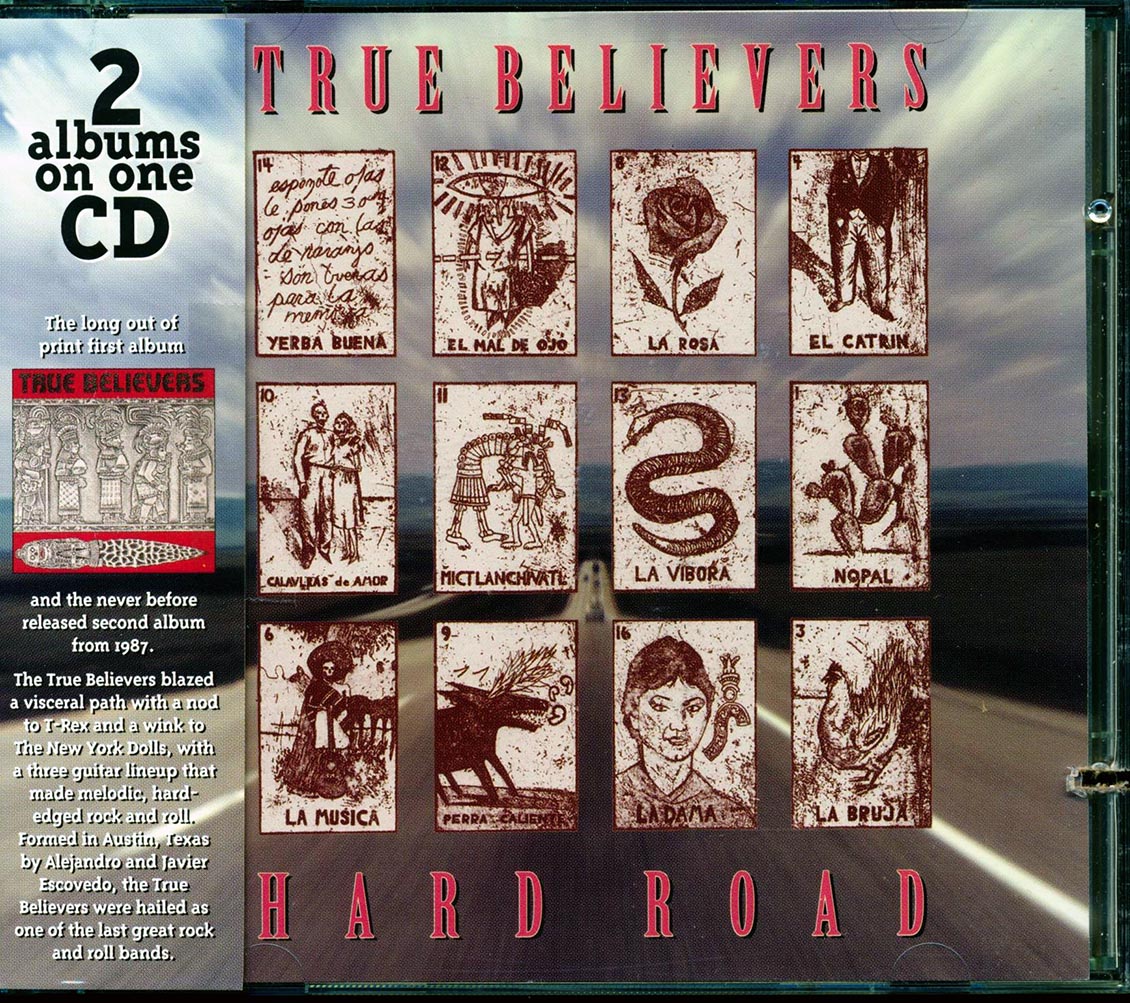 True Believers - True Believers + Hard Road (2 albums on 1 CD) (marked/ltd stock)