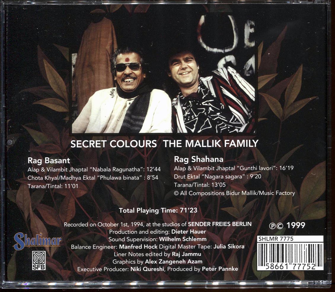 The Mallik Family - Secret Colours