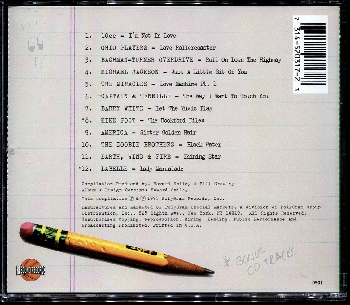 Michael Jackson, 10CC, America, The Doobie Brothers, Etc. - Class Reunion: Greatest Hits Of 1975