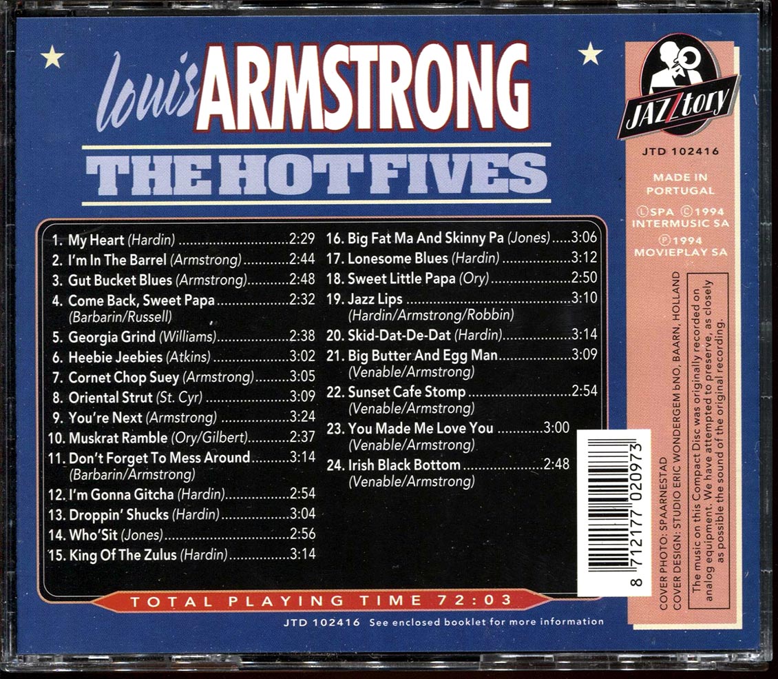 Louis Armstrong - The Hot Fives