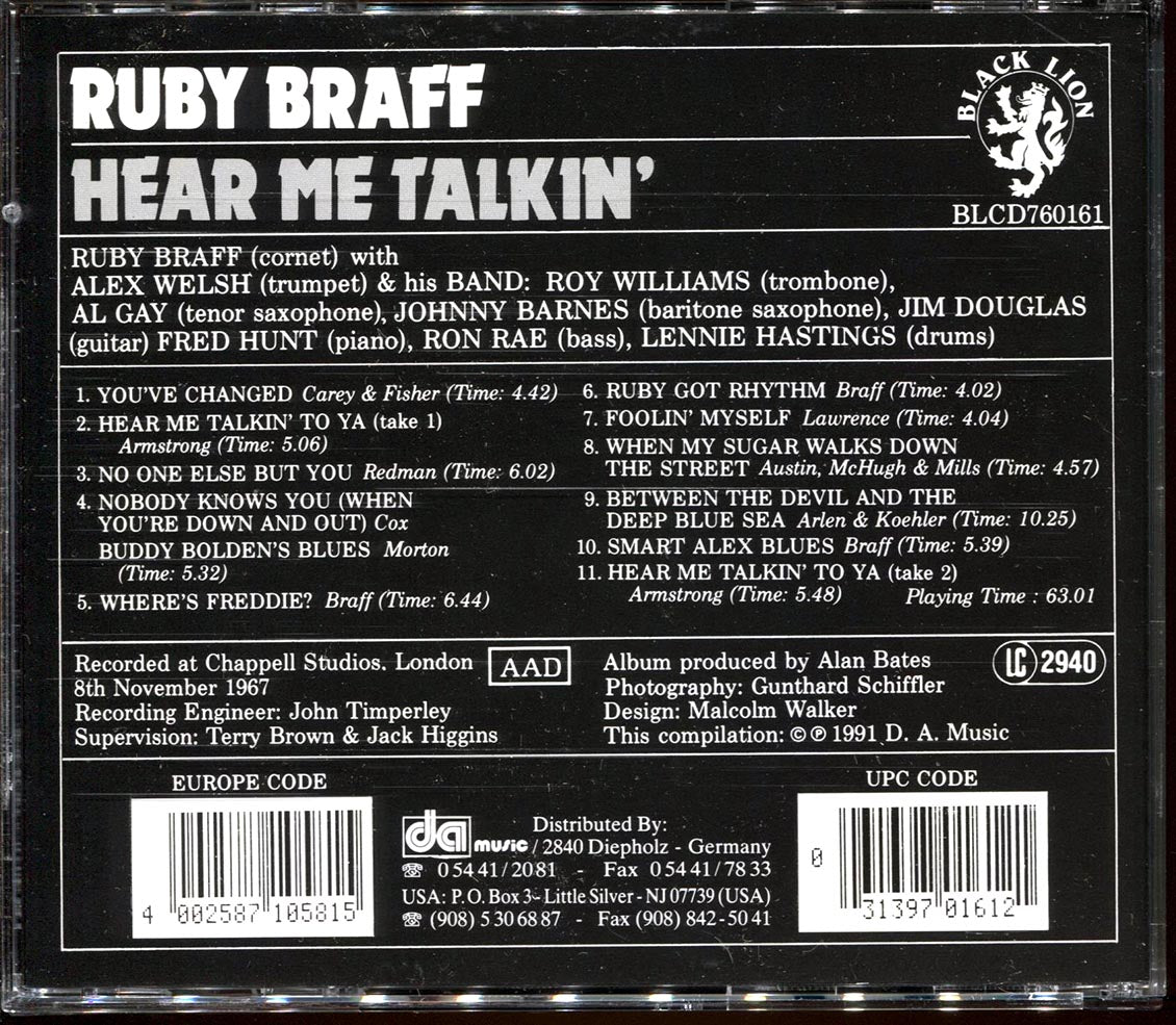 Ruby Braff - Hear Me Talkin'