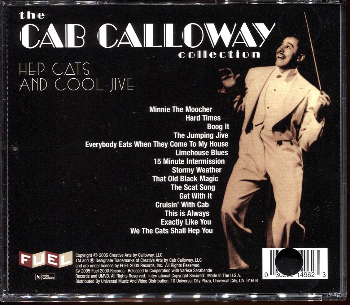 Cab Calloway - The Cab Calloway Collection: Hep Cats And Cool Jive (marked/ltd stock)
