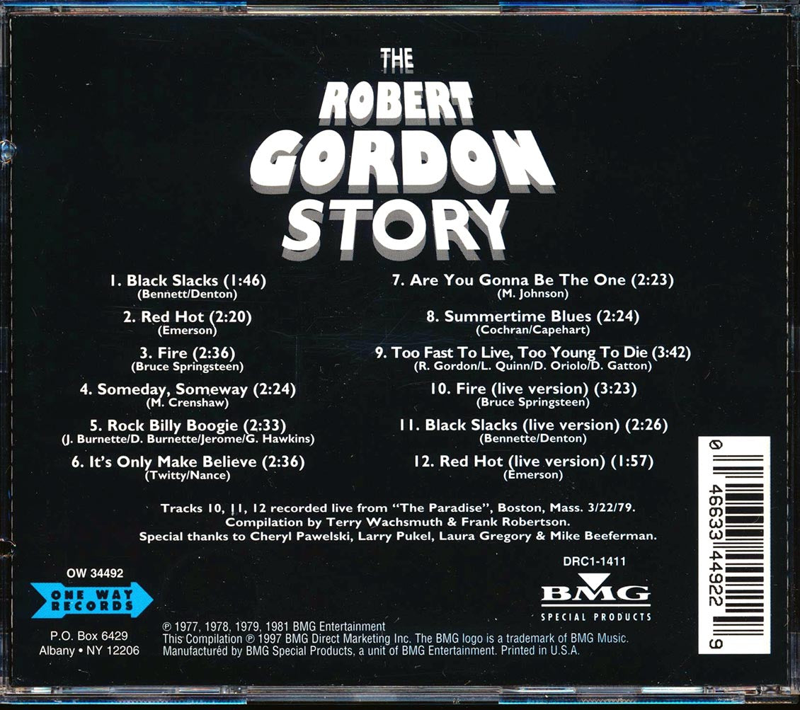 Robert Gordon - The Robert Gordon Story