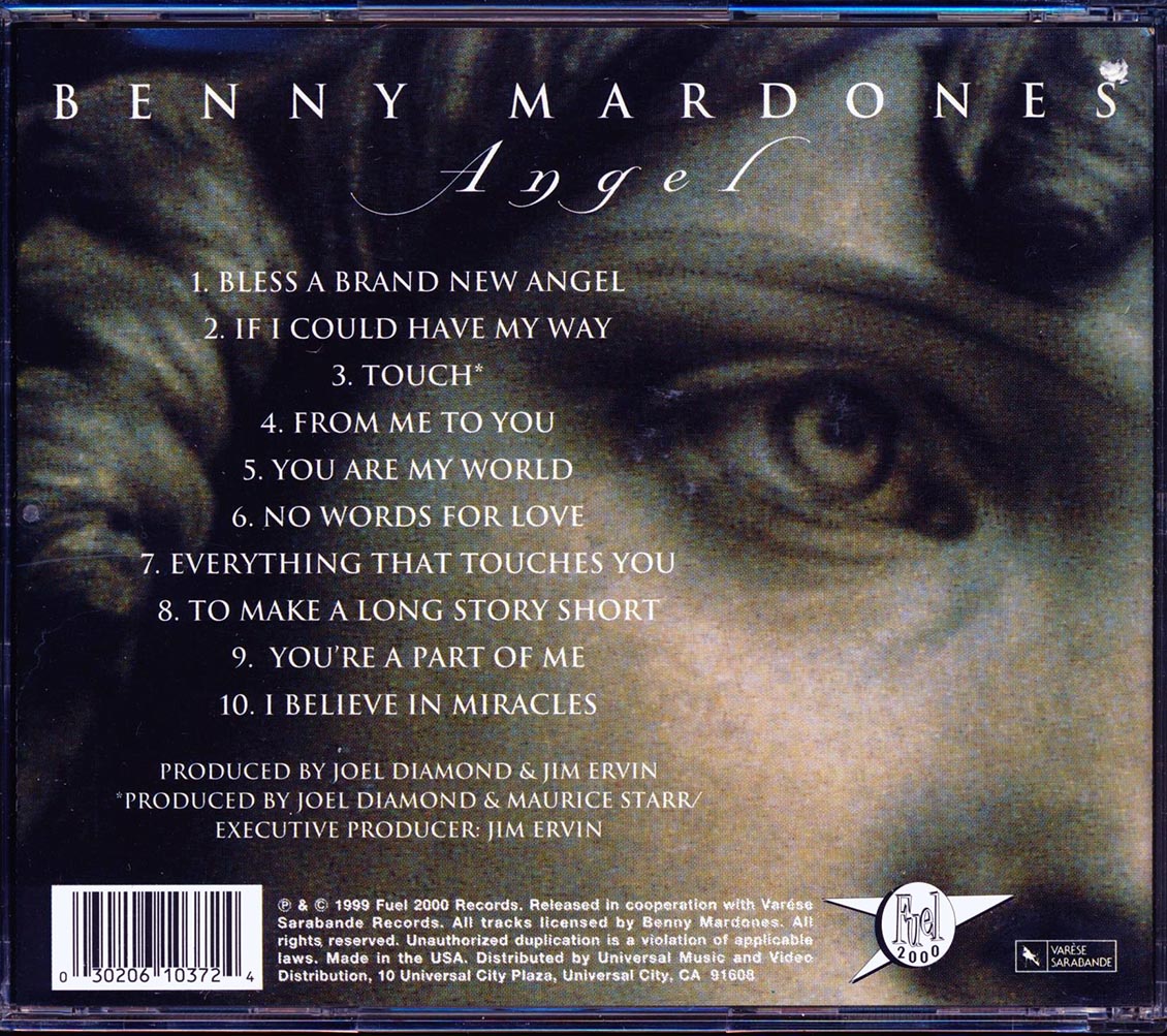 Benny Mardones - Angel (marked/ltd stock)