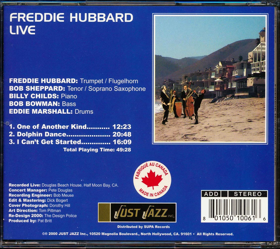 Freddie Hubbard - Live