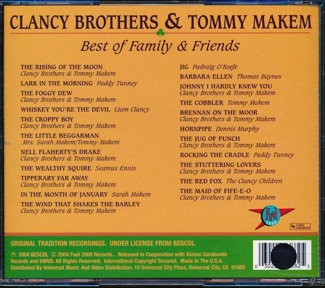 Clancy Brothers, Tommy Makem - Best Of Family & Friends (marked/ltd stock)