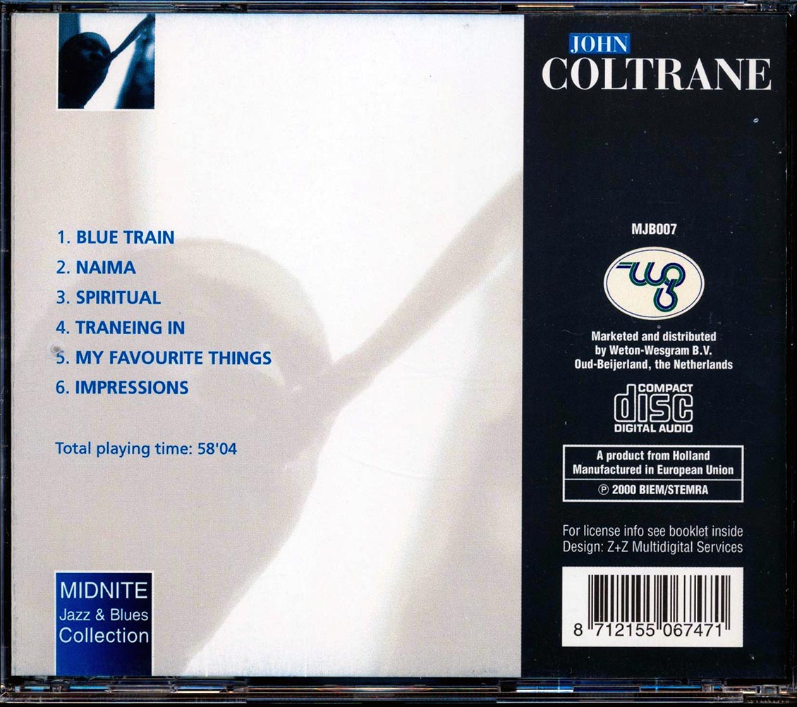 John Coltrane - Sax Impressions