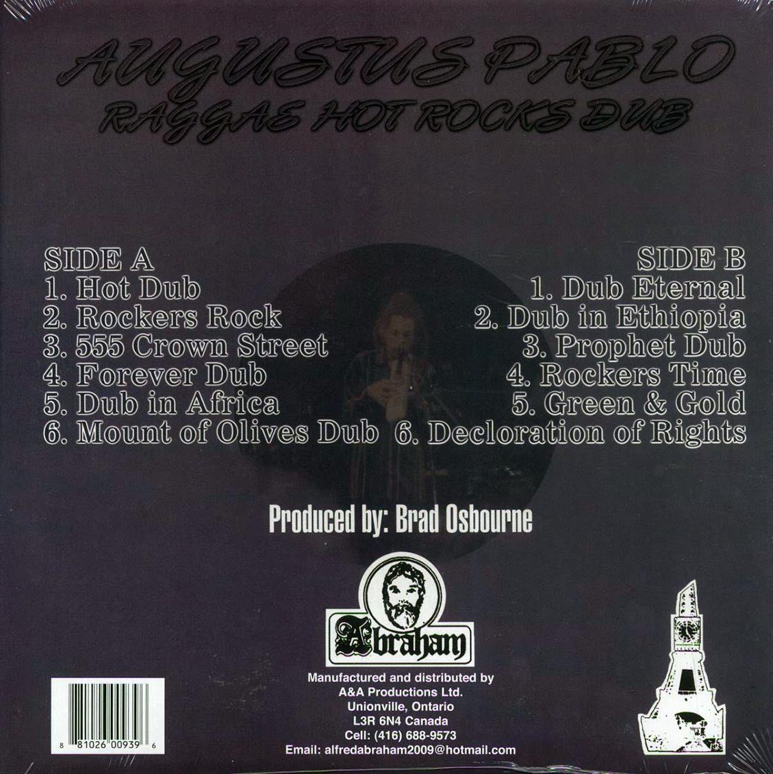 Augustus Pablo - Reggae Hot Rocks Dub