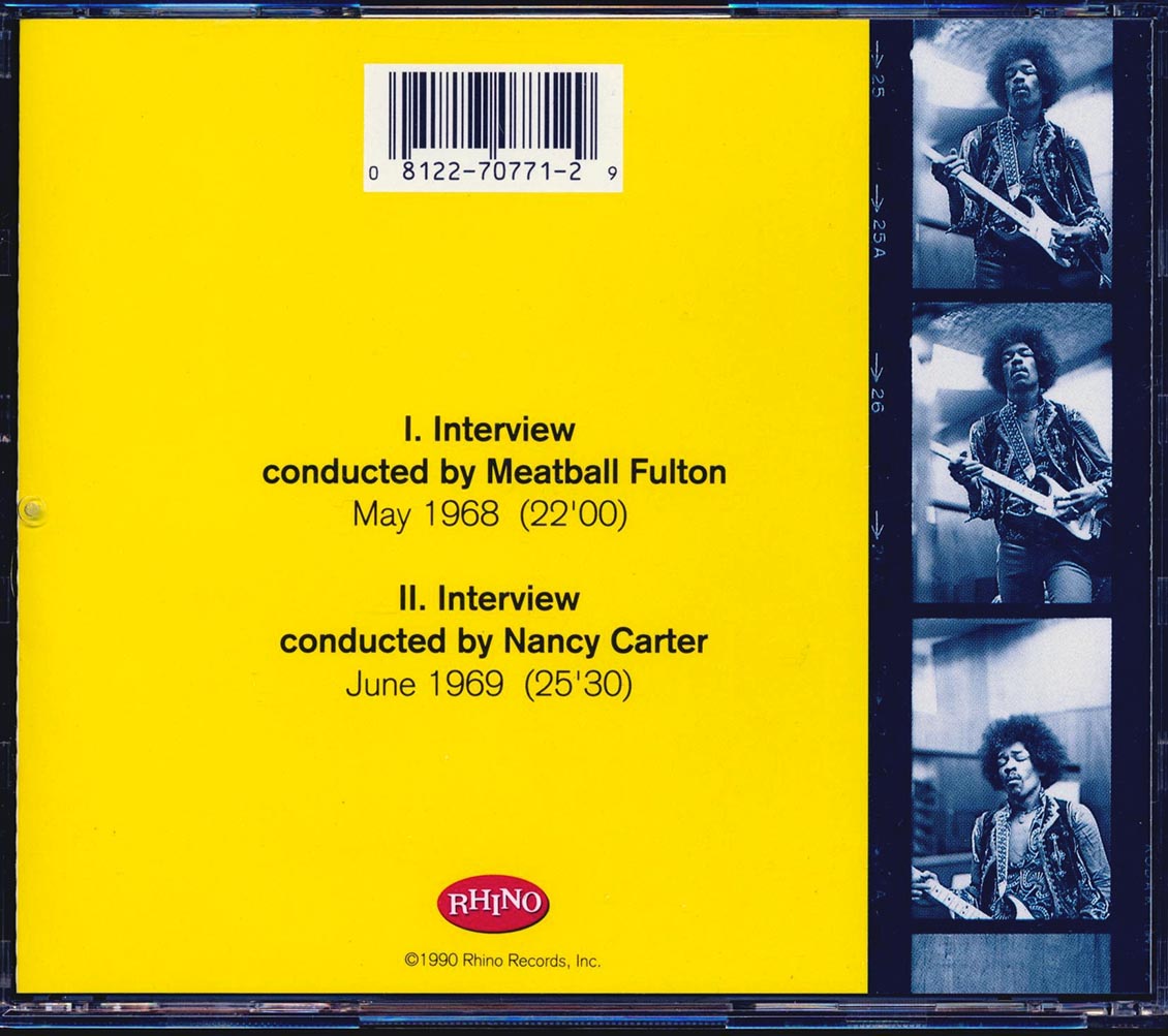 Jimi Hendrix - Hendrix Speaks: The Jimi Hendrix Interviews