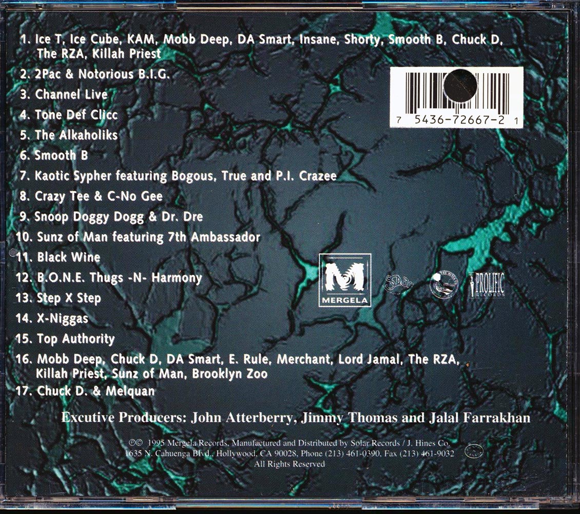Dr. Dre, Snoop Dog, 2Pac, The Notorious BIG, Ice T, Ice Cube, Etc. - One Million Strong: The Album (marked/ltd stock)