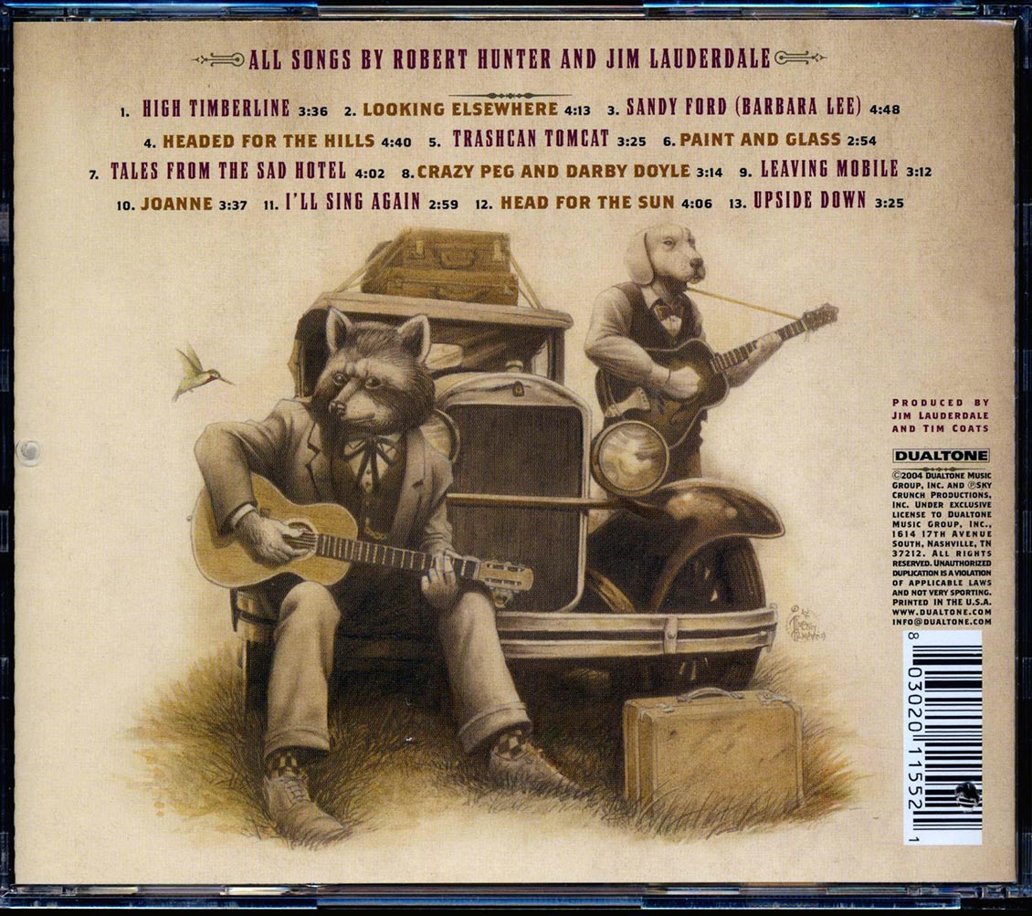 Jim Lauderdale - Headed For The Hills (marked/ltd stock)