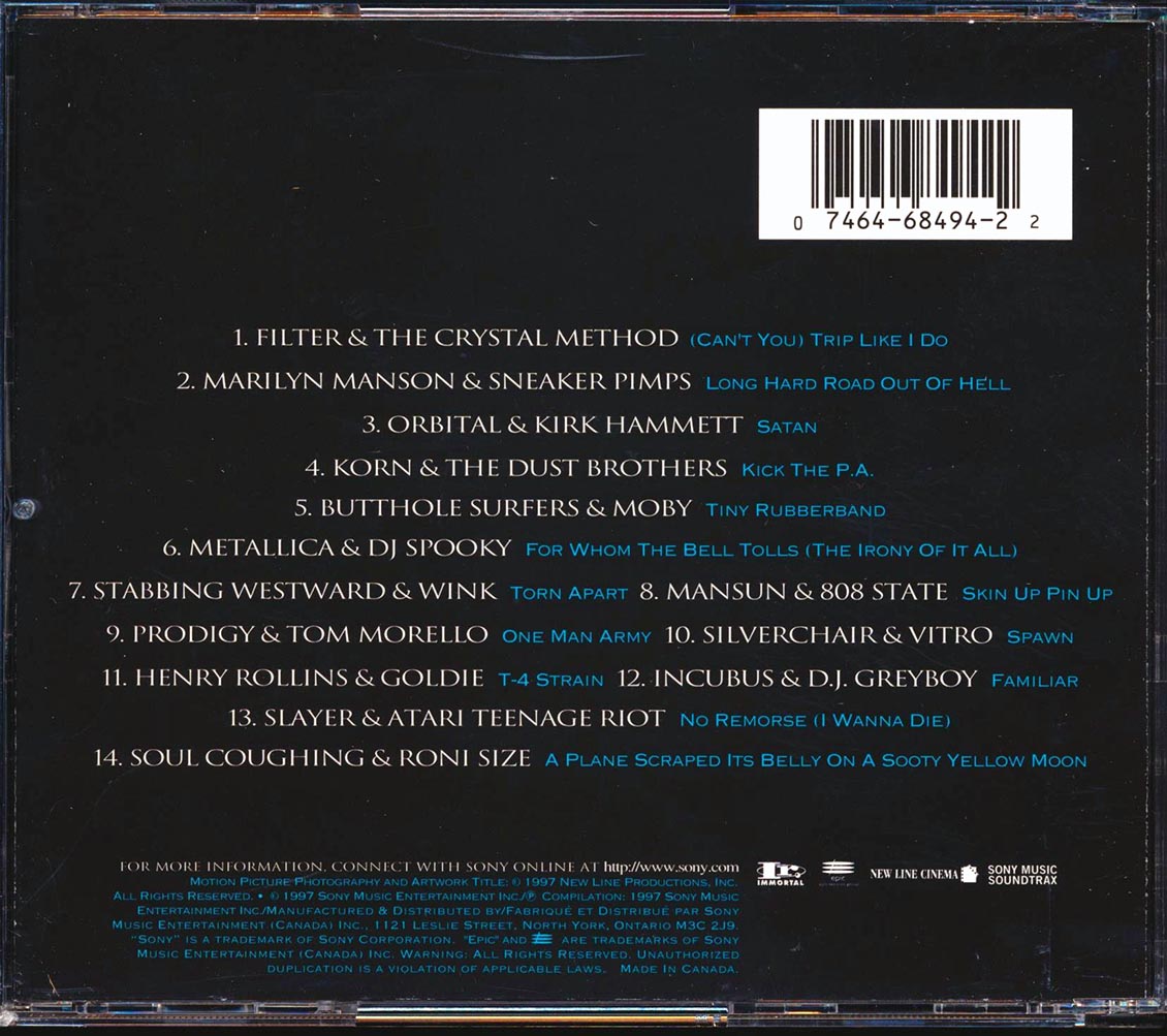 Metallica, Slayer, DJ Spooky, Korn, Etc. - Spawn The Album