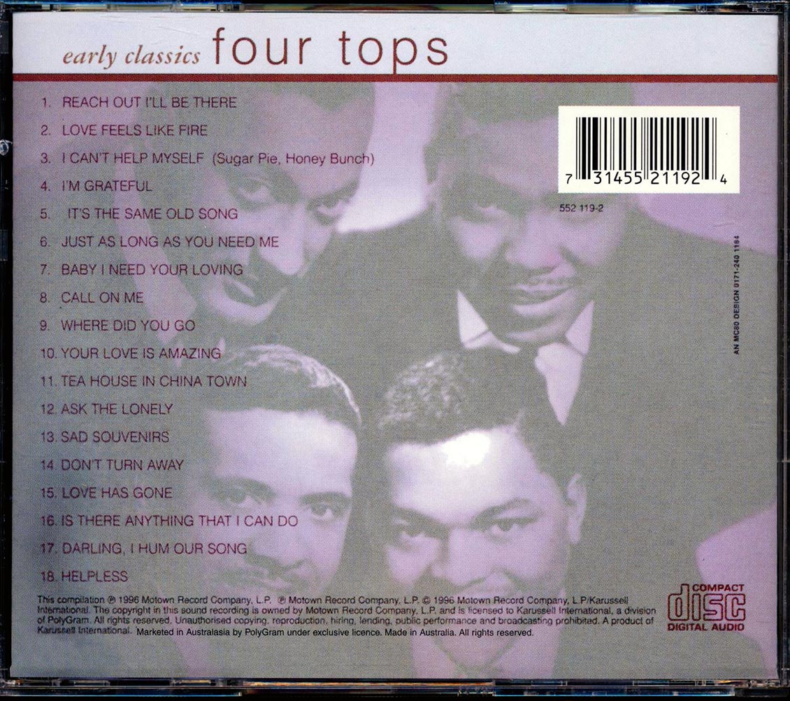 The Four Tops - Tamla Mowtown Early Classics