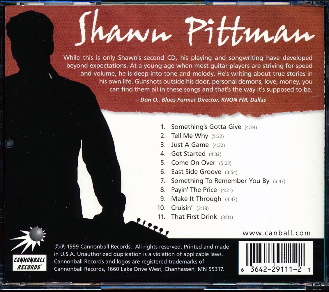 Shawn Pittman - Something's Gotta Give