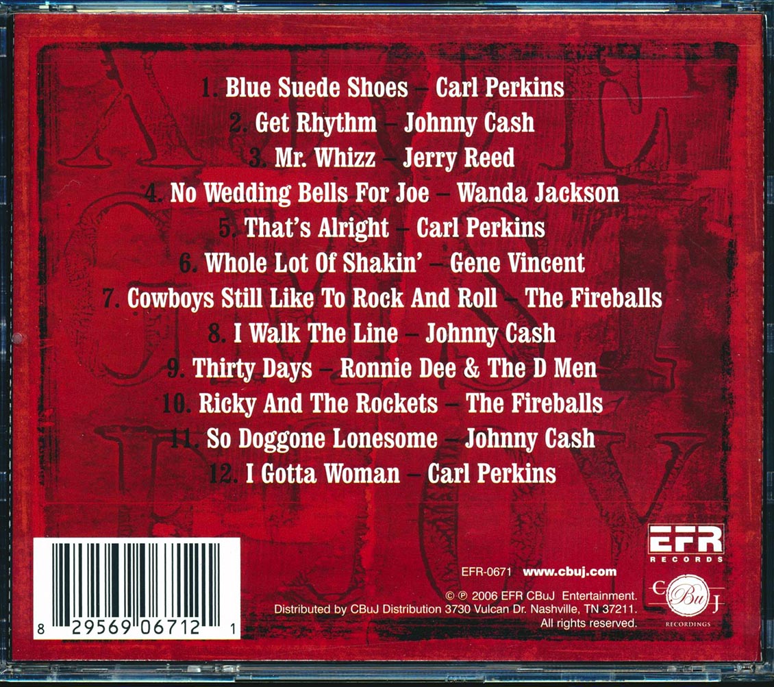 Carl Perkins, Johnny Cash, The Fireballs, Gene Vincent, Etc. - Great Rockabilly Hits