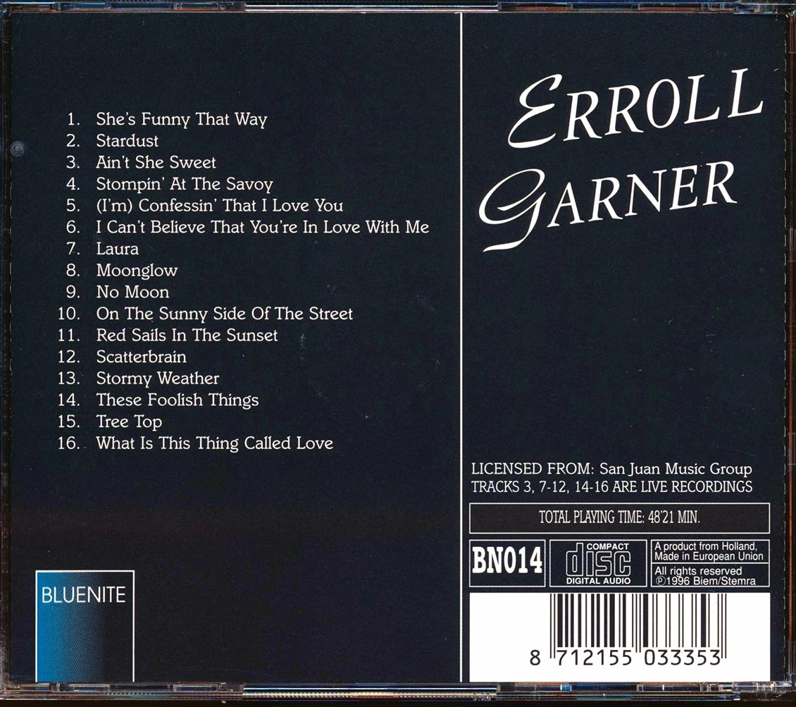 Errol Garner - Moonglow