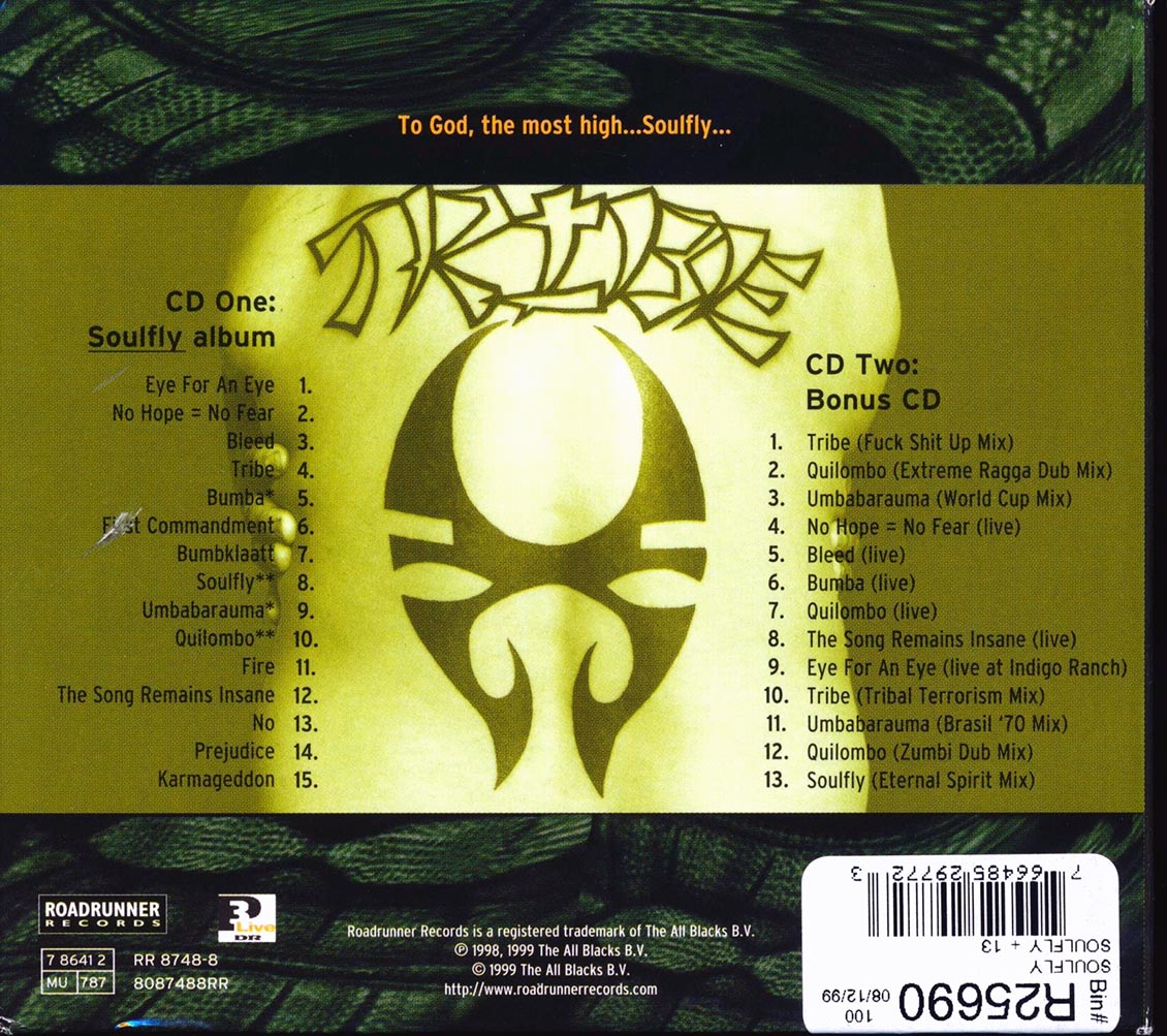 Soulfly - Soulfy (28 tracks) (2xCD) (incl. large booklet) (deluxe 4-fold digipak)