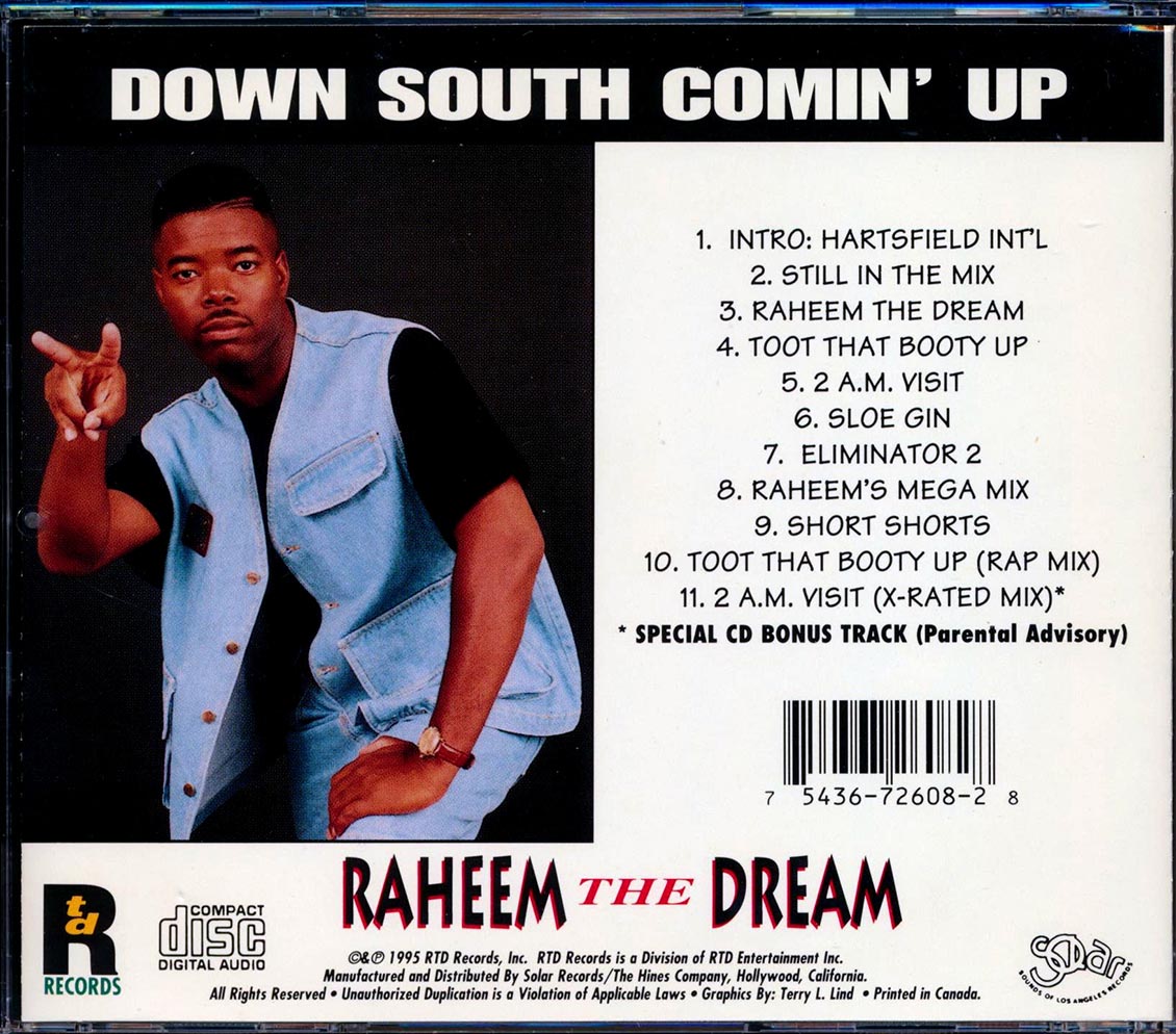 Raheem The Dream - Down South Comin' Up