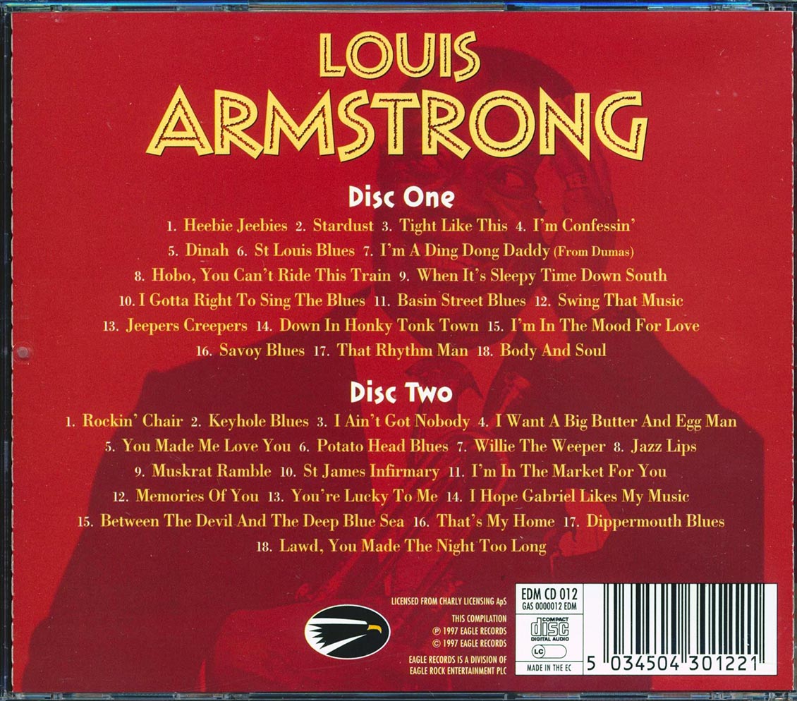Louis Armstrong - The Masters (36 tracks) (2xCD)