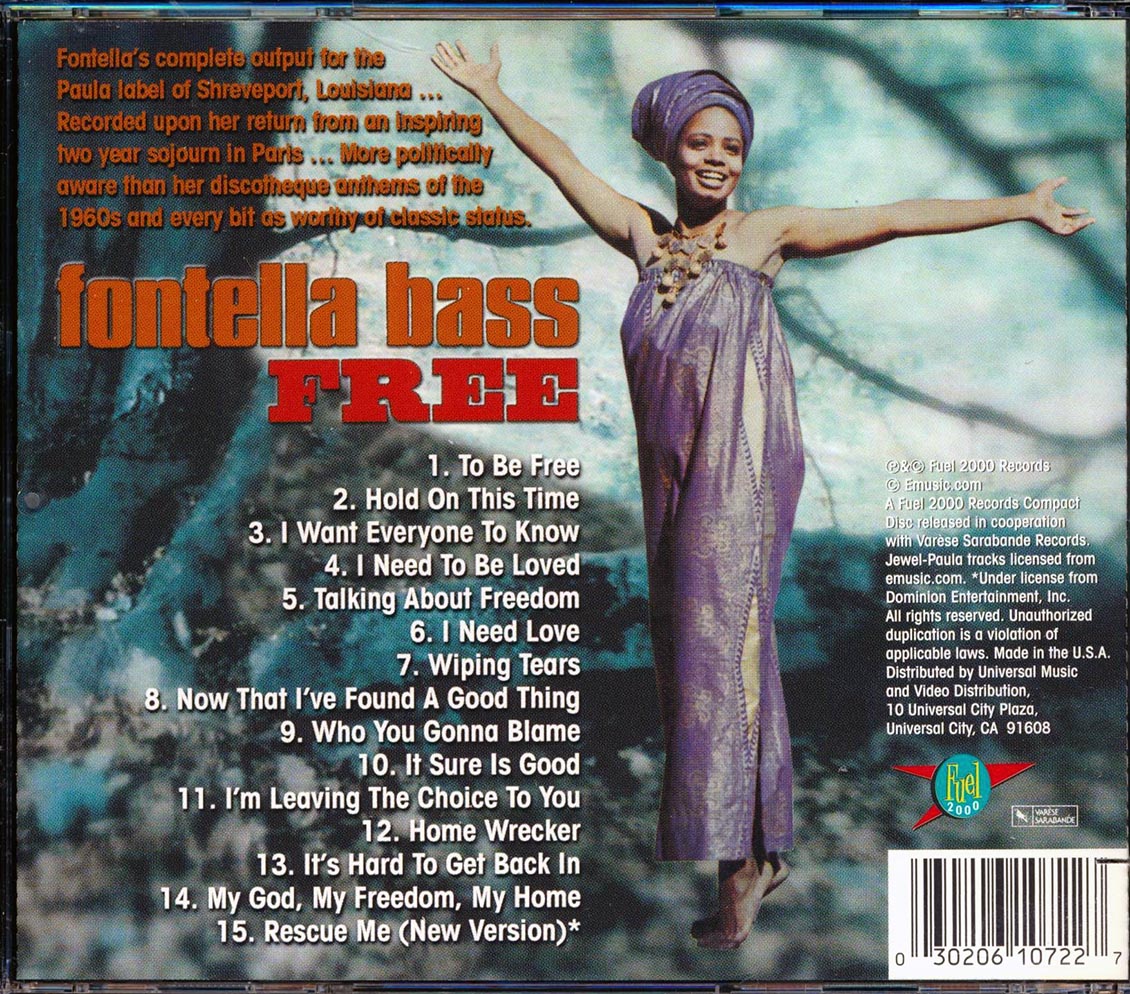 Fontella Bass - Free (marked/ltd stock)