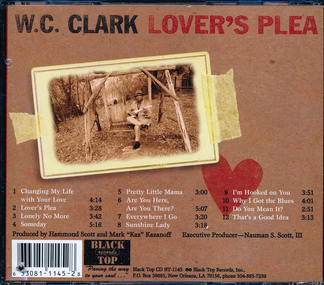 WC Clark - Lover's Plea (marked/ltd stock)