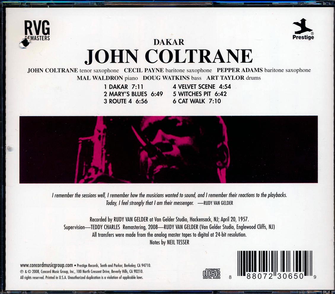 John Coltrane - Dakar (remastered)