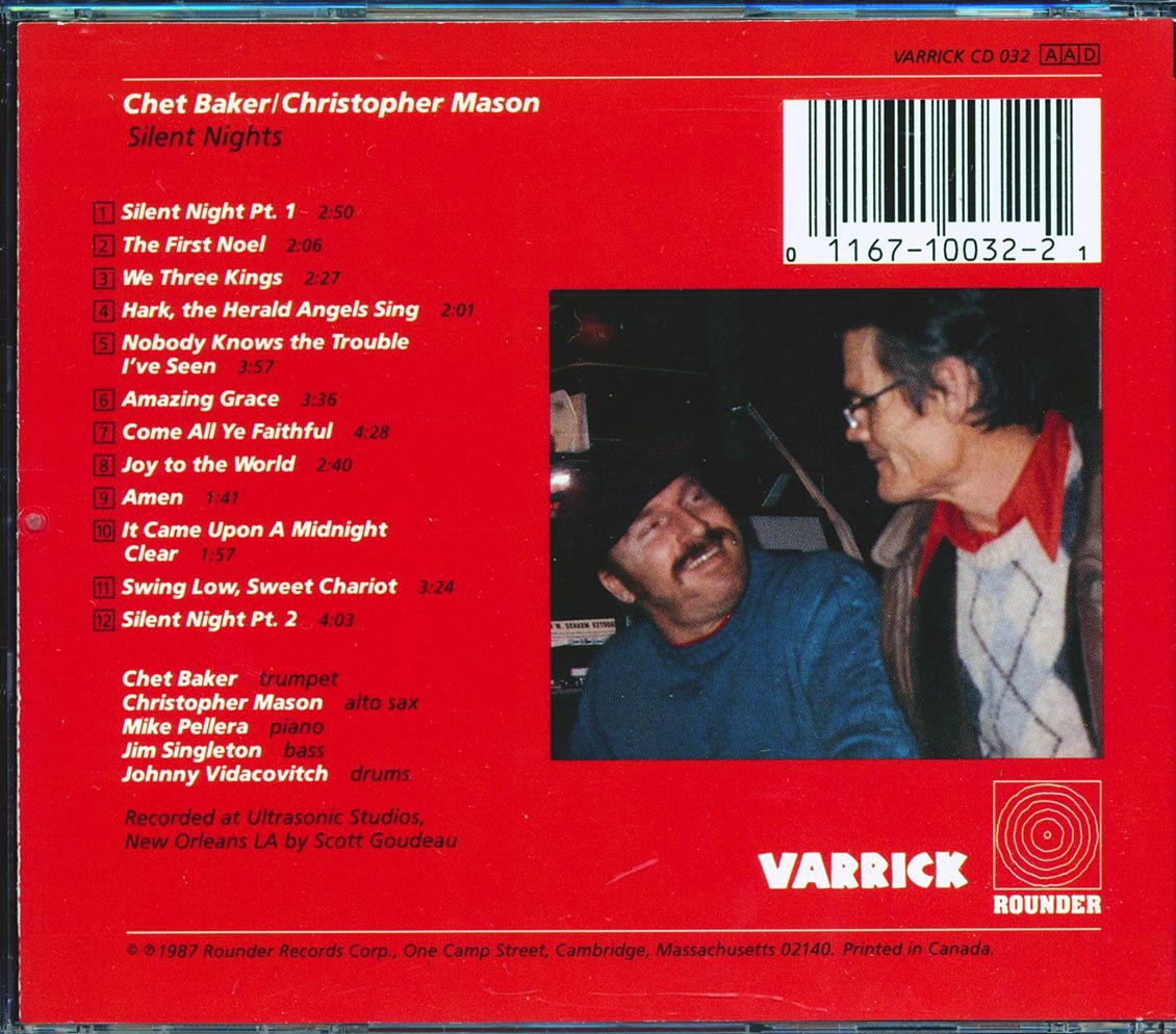Chet Baker, Christopher Mason - Silent Nights: A Christmas Jazz Album
