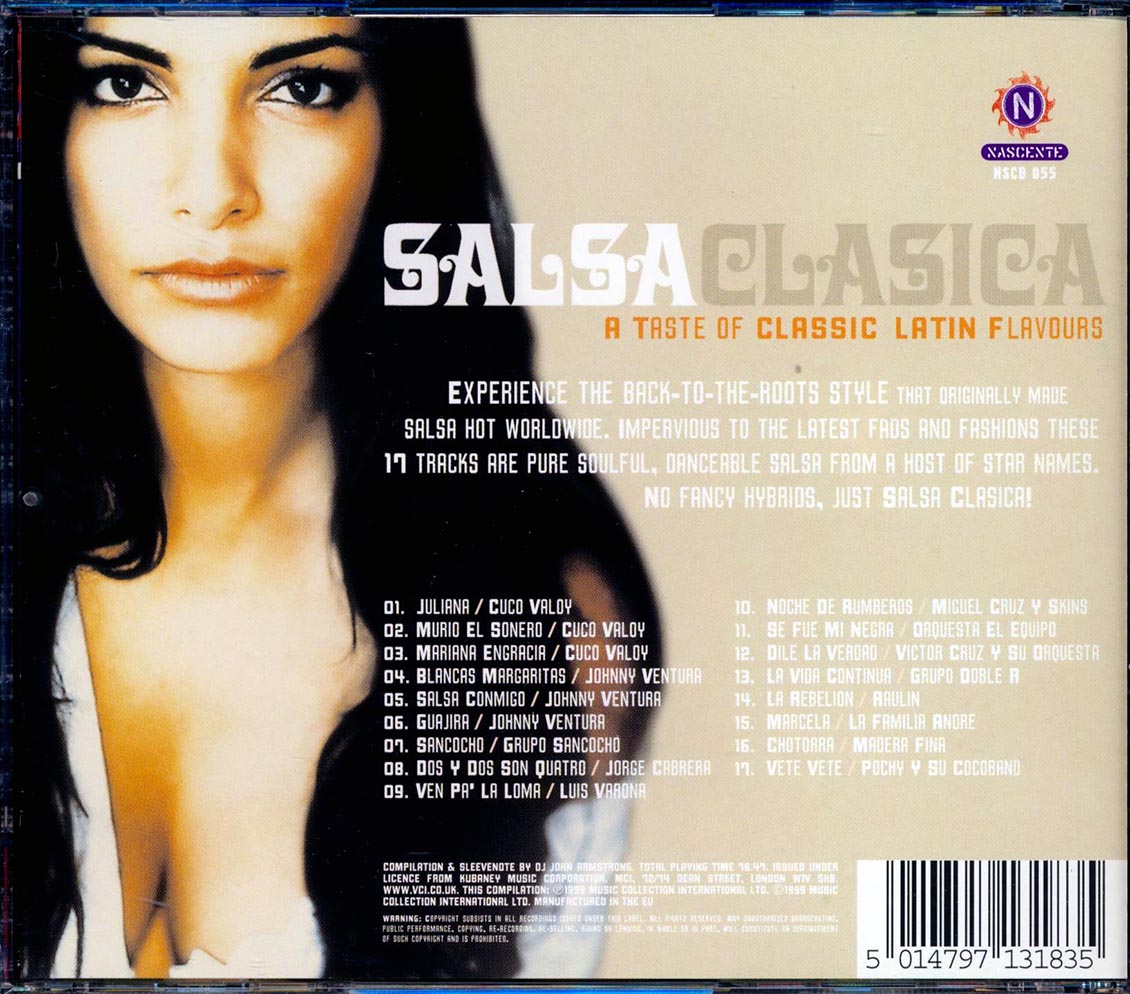 Cuco Valoy, Johnny Ventura, Luis Varona, Etc. - Salsa Clasica: A Taste Of Classic Latin Flavours