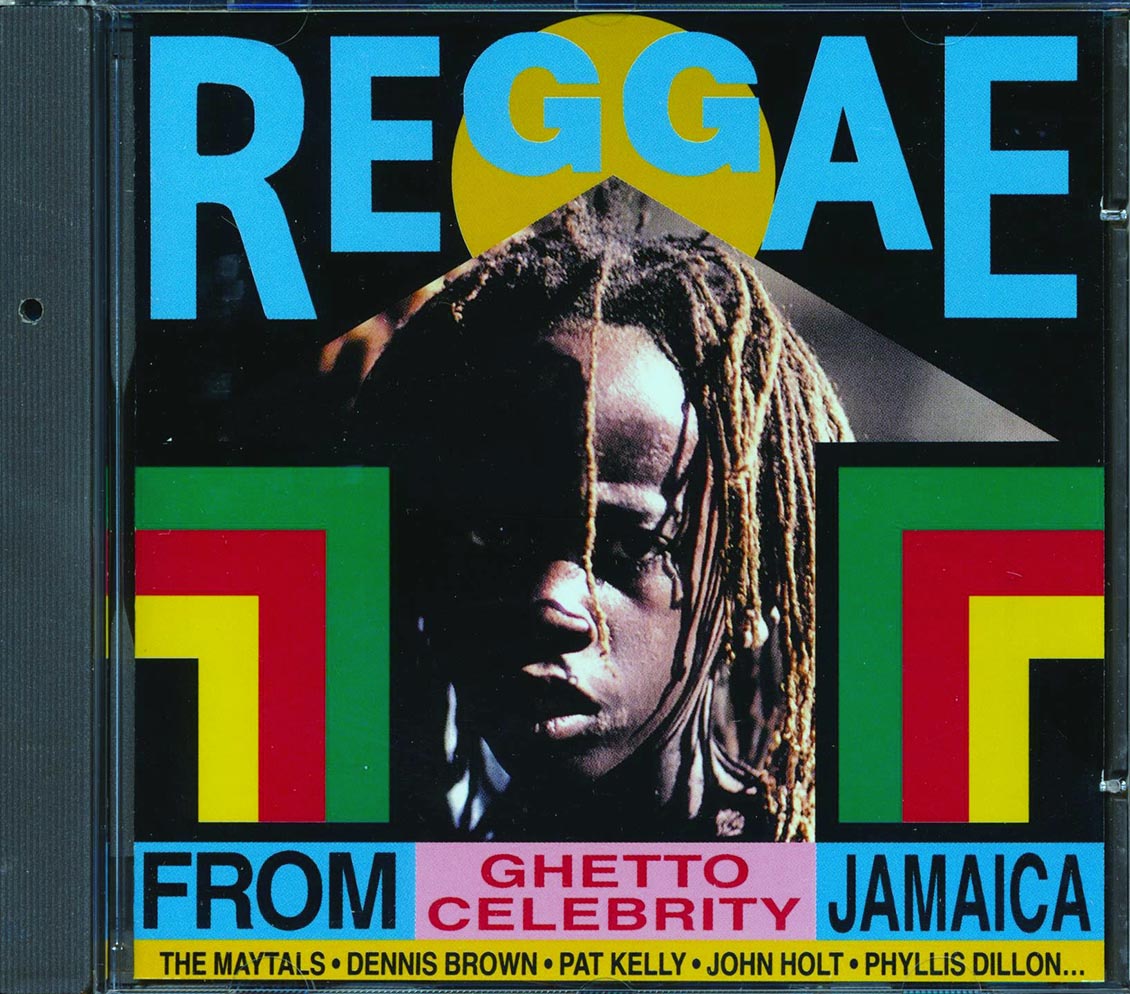 Alton Ellis, Tommy McCook, Toots & The Maytals, The Ethiopians, Jr. Byles, Gregory Isaacs, Etc. - Reggae From Jamaica: Ghetto Celebrity (marked/ltd stock)